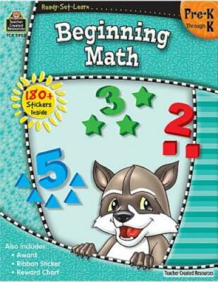 Ready-Set-Learn: Beginning Math PreK-K - Paperback - GOOD