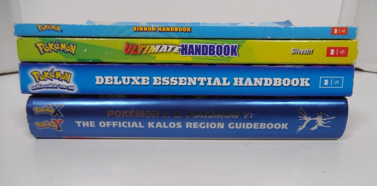 Pokemon X & Pokemon Y: The Official Kalos Region Guidebook Book *Lot of 4*  9780804161992