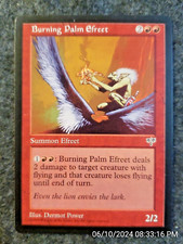 Magic the Gathering Burning Palm Efreet Mirage x1 MTG (DS3D1G5)