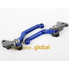 For Yamaha WR250R 2007-2020 WR250X 2007-2017 Pivot Clutch Brake Levers Blue CNC