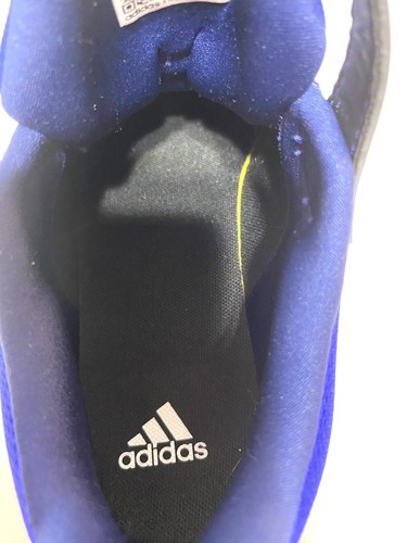 NEW Adidas Kids Fortarun 2.0 Cloudfoam Elastic Lace Shoes Size 6 Blue/White - Picture 9 of 11