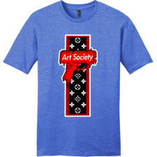 NEW Art Society SUPER DRIP Tee Shirt ROYAL FROST SMALL-4XLARGE MADE IN USA