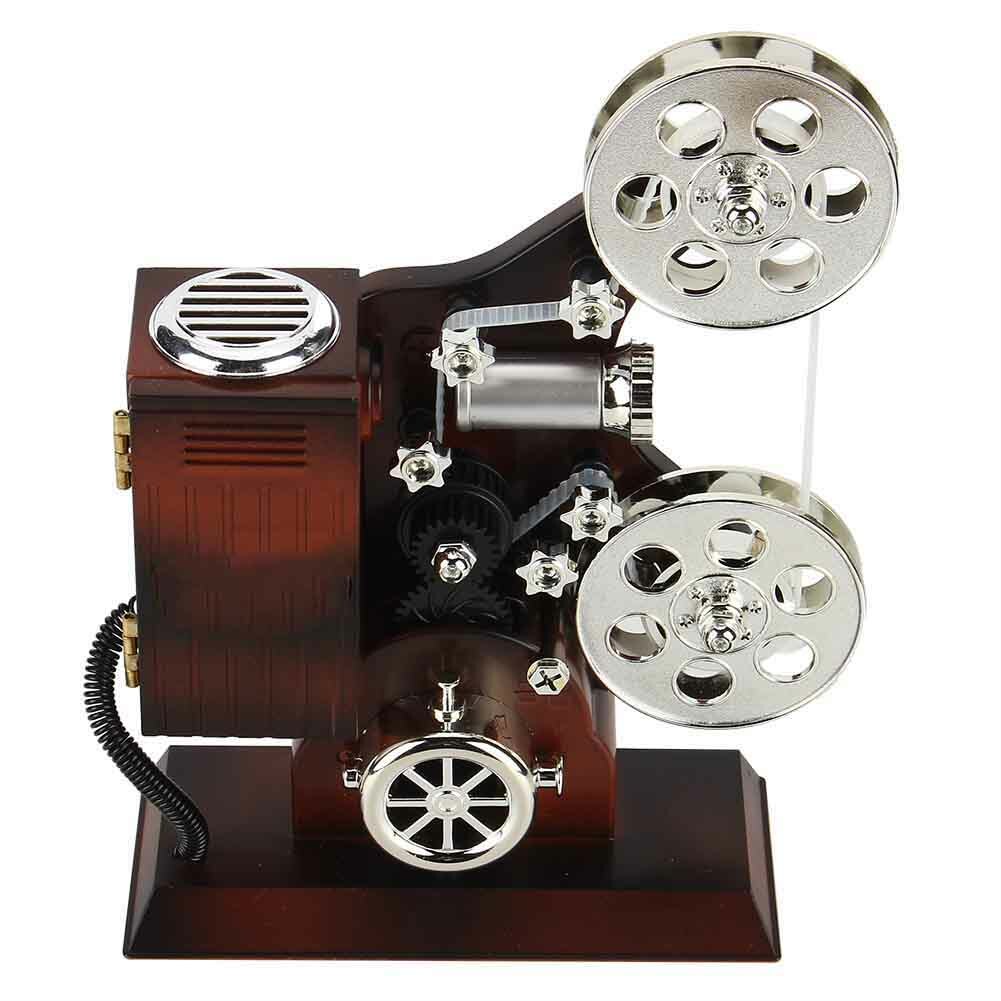 Vintage Antique Music Box Film Projector Jewelry Music Boxes Jewelry