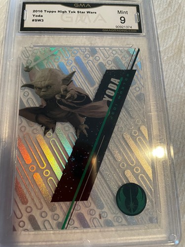 YODA 2016 STAR WARS HIGH TEK # SW3 GRADO 9 L@@K - Imagen 1 de 2