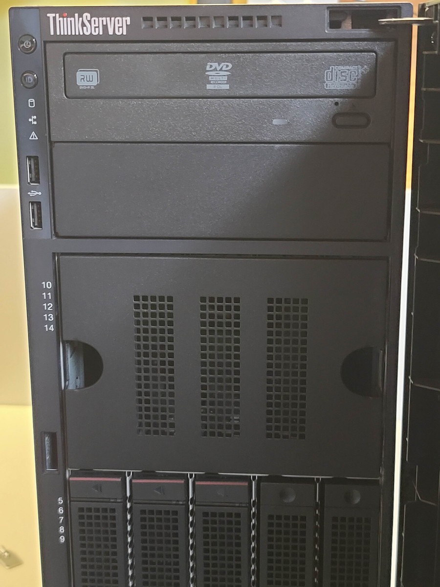 Lenovo ThinkServer TD350 Xeon E5-2609 v3 + 48GB + 5.7TB NO