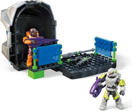 Halo Fiesta Silver Spartan Helmet 2-Pack Mega Construx Set Figur HDP54 Mattel - Bild 2 von 2