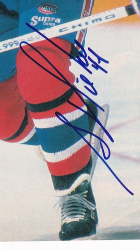 Stephane Richer Autographed 8x11 Magazine Photo Detroit Red Wings B PSA/DNA - Picture 2 of 3
