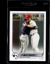 2022 Topps #367 MVP Meets Rookie