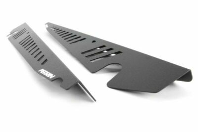 Perrin Performance Black Aluminum Fender Shrouds for 2015-2021 Subaru WRX & STI