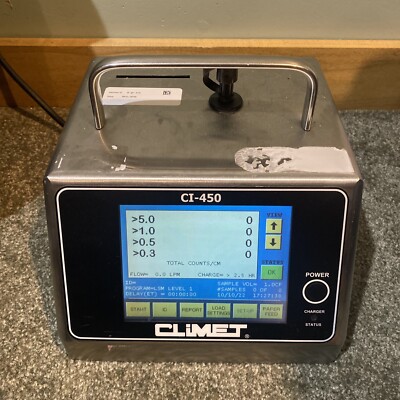 CLIMET CI-450 50 LPM PARTICULE COUNTER Excellent Used Shape!