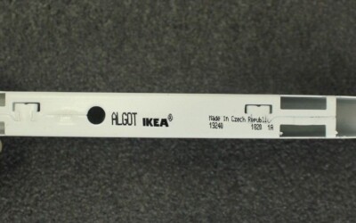 その他 IKEA ALGOT Discontinued* IKEA ALGOT Mesh Metal Basket - White (1 per