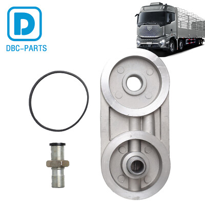 Fuel Filter Head Kit ＆ Bolt for Cummins 6BT 5.9L 12V 3.9L 6C FS1280 FF5052 