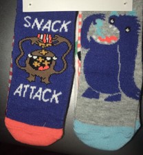 The Childrens Place Baby Boy Socks 6-pack Snacks New 12-24 Months