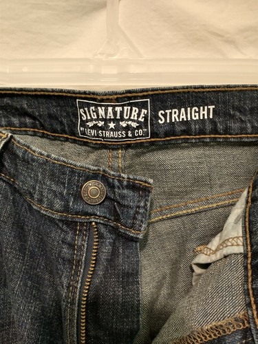 Levis 34x30 mens jeans straight blue - Picture 2 of 6