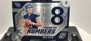 2023 Panini Zenith - Behind The Numbers #29 Will Levis (RC)