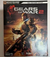 Gears of War 2 Signature Series Strategy Guide - '08 BradyGames WITH POSTER 