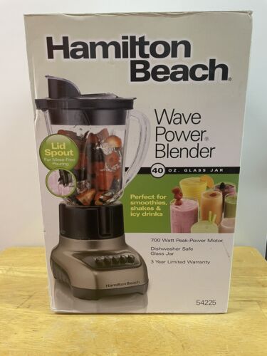 Hamilton Beach Wave Power Blender / 40 oz. Glass Jar / 54225 - Picture 1 of 5