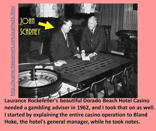 UNLISTED PRE-1961 $100 CARIBE HILTON CASINO San Juan PUERTO RICO Ex JOHN SCARNEY - Picture 11 of 12