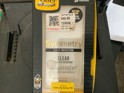 Otter box Samsung galaxy s10-symmetry serievtransparent case