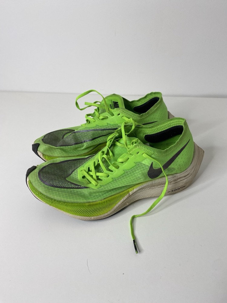 Nike ZoomX Vaporfly NEXT% in Electric Green - Size 8.5 Running Shoes