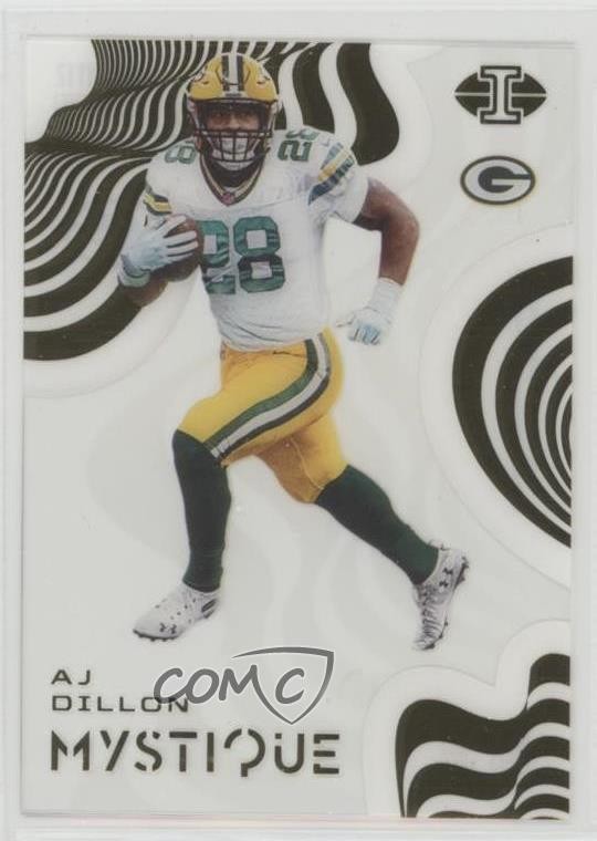 2020 Panini Illusions Mystique AJ Dillon #MY12 uk2