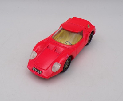 DINKY TOYS ALFA ROMEO OSI SCARABEO ORANGE SEHR GUT OHNE BOX