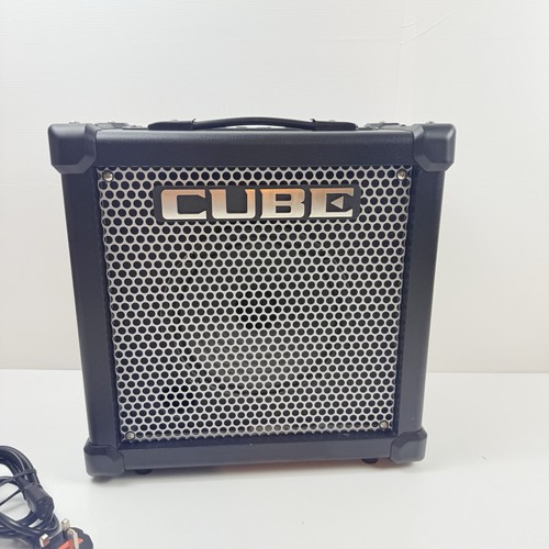Amplificador de Guitarra Roland Cube 20GX 20W Probado Funciona con Fuente de Alimentación - Imagen 2 de 7