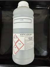 Acetic Acid 80% Pure Solution 1 Litre