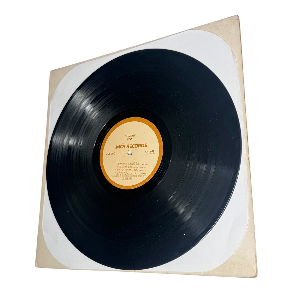 未開新品LP　MichaelViner'sIncredibleBongoRock Poco – Legend 1978 LP VInyl ABC Records AA-1099 Gloversville