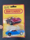 VTG 1980 Lesney MATCHBOX Die Cast Metal #1 DODGE CHALLENGER Blister Pack On Card
