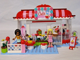 Used Lego Friends Cafe 3061 & Juice Bar 41035, complete with manuals.