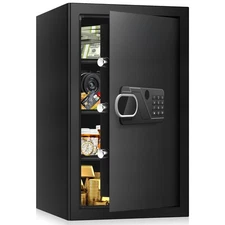 5.0 Cuft Large Safes for Home Use Fire and Water Proof, Anti-Theft Digital Se...