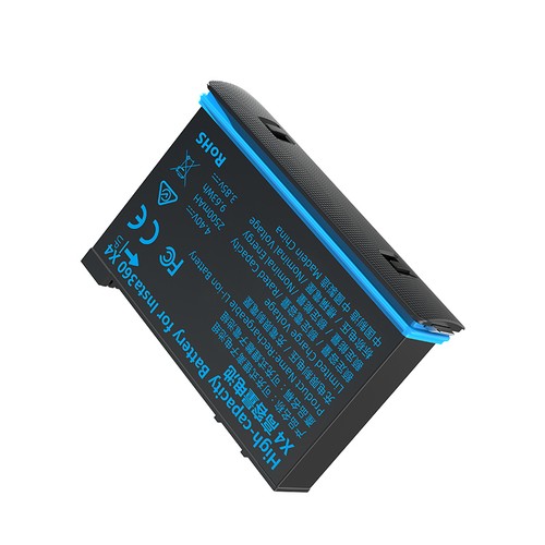 Fast Charging Hub Charger Box w/2x 2500mAh Rechargeable Battery For Insta360 X4 - Picture 14 of 20