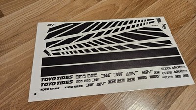 1/10 drift livery decals NFS Nissan Skyline GTR