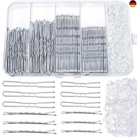 300 StüCk Haarnadeln Bobby Pins Set, Metal Haarklammern Damen Hair Accessories,