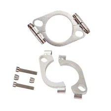 Rwraps Pack.0" Split Flange Repair Kit,Iron galvanized 2 Pack2.0" 2