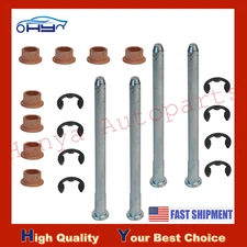 Front Rear Door Hinge Pin Bushing Repair Kit LH & RH for GM Truck SUV