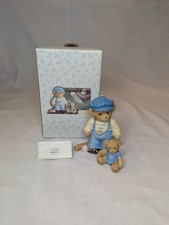 2004 Cherished Teddies "I Love You Dad" Male/Blue 0000814