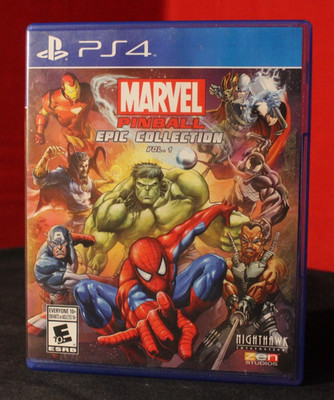 Marvel Pinball: Epic Collection Vol. 1 (Sony PlayStation 4, 2016) PS4
