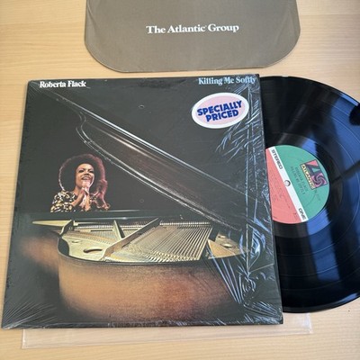 1970s Roberta Flack Killing Me Softly Vinyl LP In Shrink! Complete W/OG Sleeve