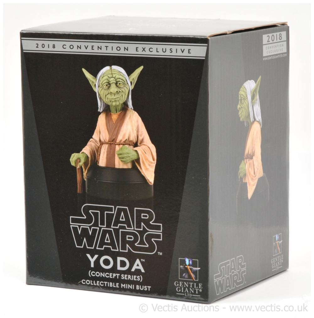 Gentle Giant Star Wars Yoda Concept Series Mini Bust Statue SDCC