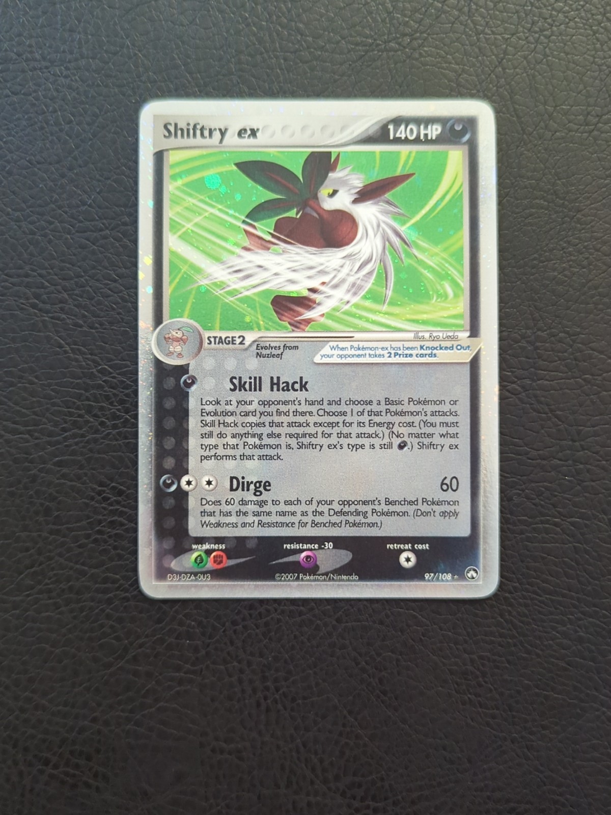 Shiftry ex 97/108 Power Keepers Holo