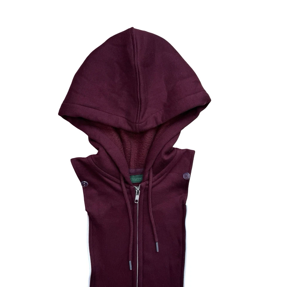 NWT Brunne Hoodie DICKEY Designed to Wear with VERONICA BEARD Burgundy 00-14 - Image 3 of 4
