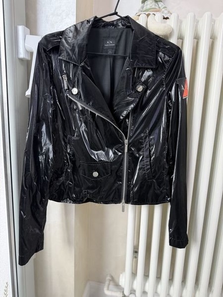 Women Armani Exchange Windbreaker Black 36