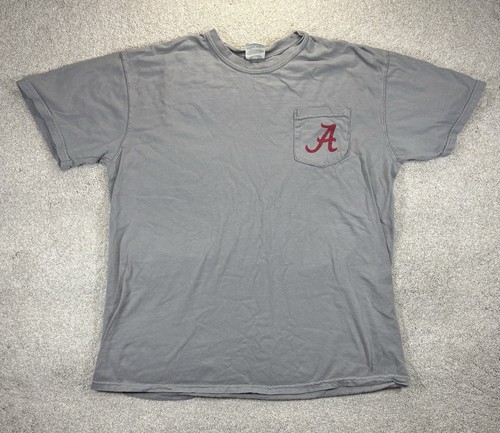 Alabama Crimson Roll Tide T-Shirt Erwachsene XL Herren Student Alumni Absolvent Tee NCAA
