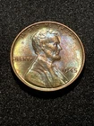 1945-P 1C Lincoln Wheat Cent BU Uncirculated Natural Toning Coin #123025-LCC1