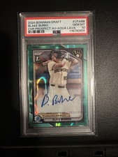 2024 Bowman Draft -  Blake Burke #CPA-BB Aqua Lava Refractor /199 (AU, RC)