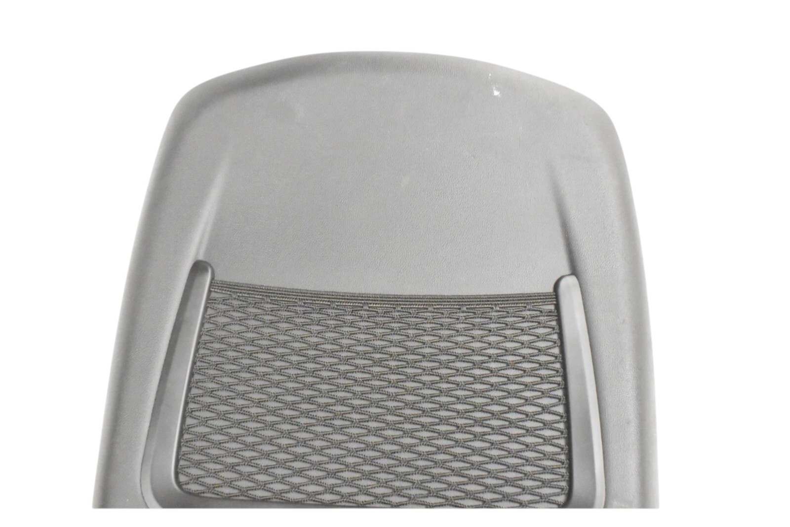 14-17 Maserati Ghibli M157 Front Right Side Seat Back Cover W/ Pocket Black OEM