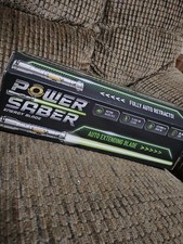 Goliath Power Saber Energy Blade Green First Ever Auto Extend Retracts Blade