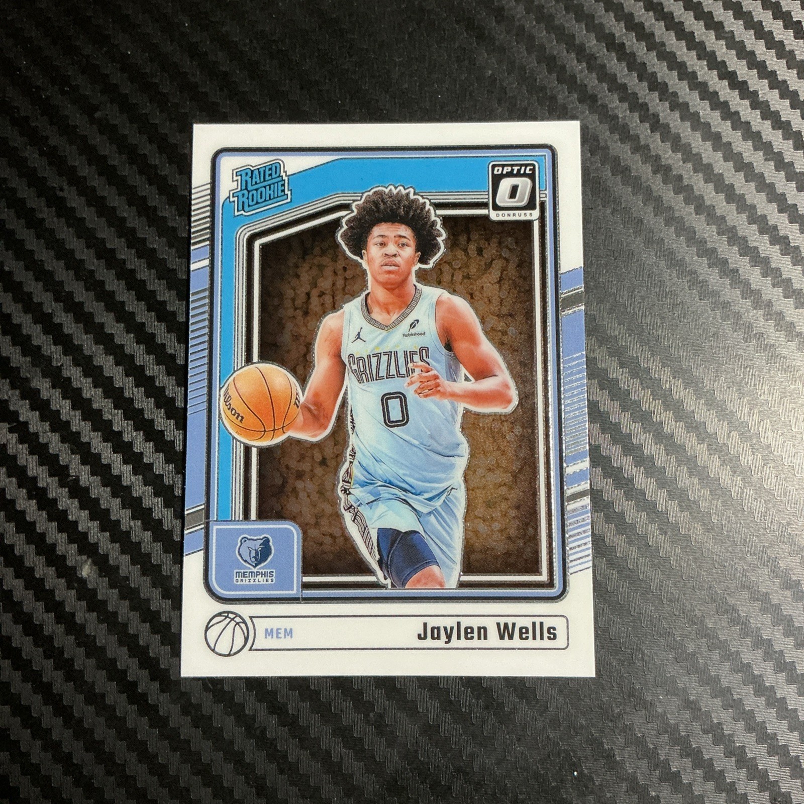 2024-25 DONRUSS OPTIC JAYLEN WELLS RATED ROOKIE #252